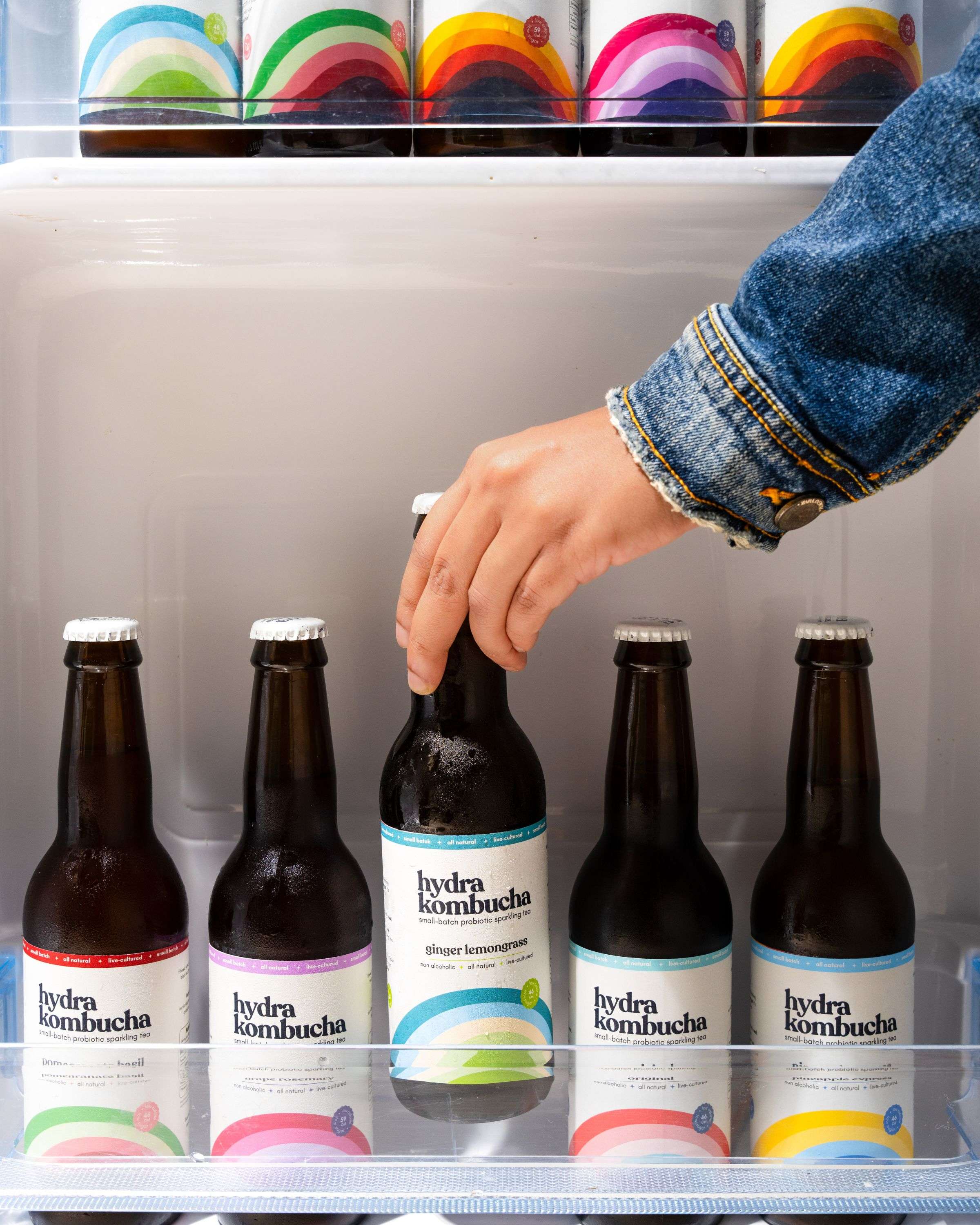 Hydra Kombucha Bottles Cheers